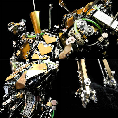 Estrelik™ | DIY XIA-A Metal Future Mech Model with Articulated Joints & Lights