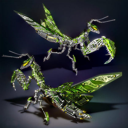 Estrelik™ | Luminous Mantis 3D Metal Mechanical Assembly Kits