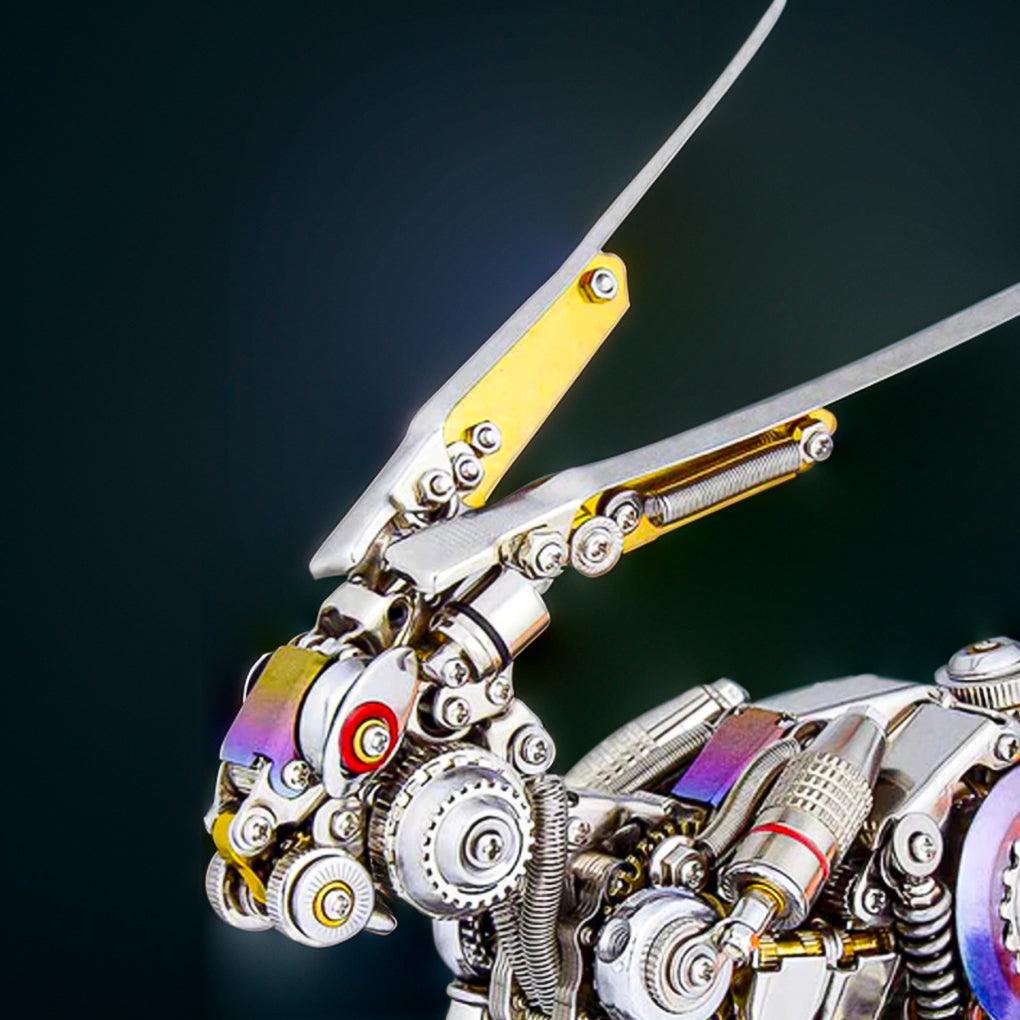 Estrelik™ | GEARSPRING REBEL 3D Metal Punk Mechanical Rabbit Model Kit