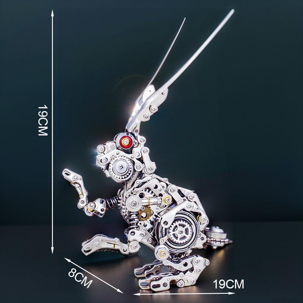 Estrelik™ | GEARSPRING REBEL 3D Metal Punk Mechanical Rabbit Model Kit