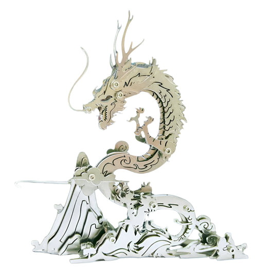 Estrelik™ | Dragon on the Mountain Mythical Creature Model Kit