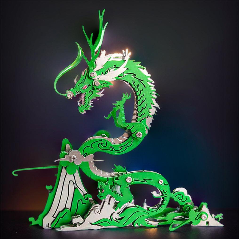Estrelik™ | Dragon on the Mountain Mythical Creature Model Kit