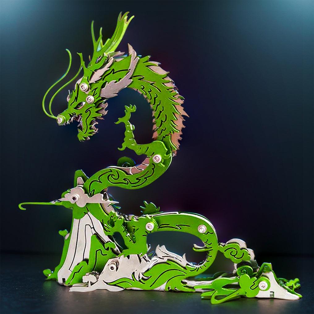 Estrelik™ | Dragon on the Mountain Mythical Creature Model Kit