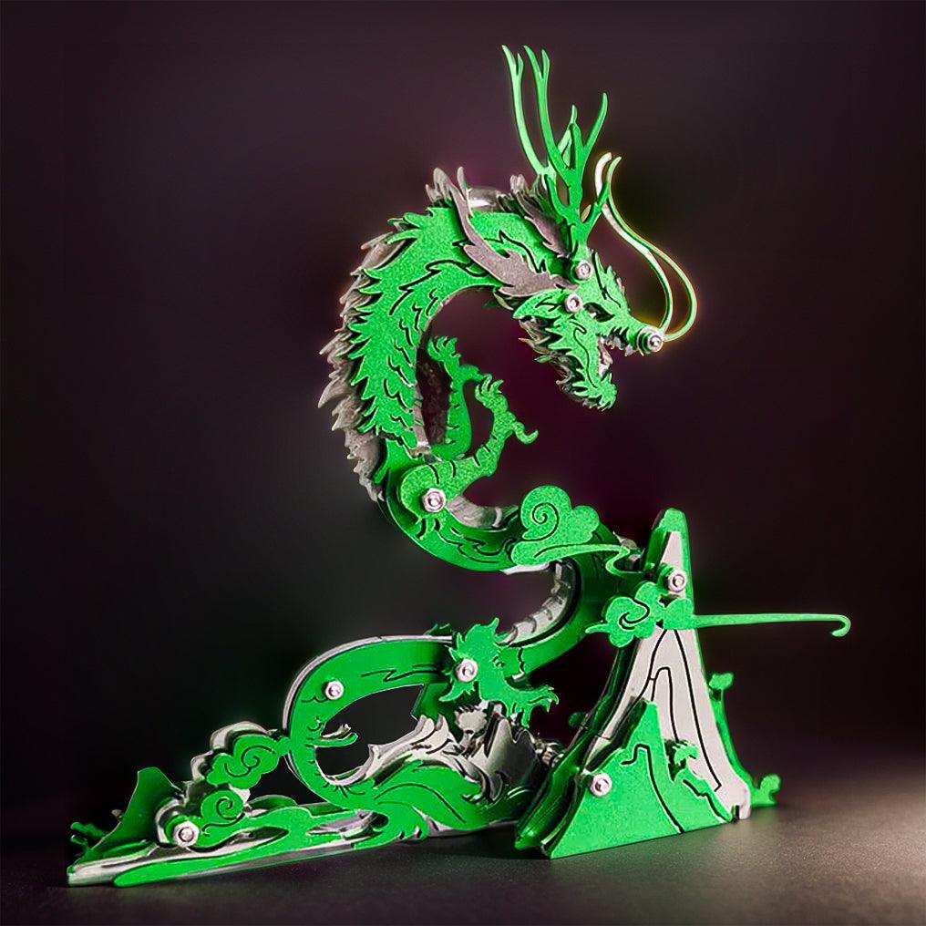 Estrelik™ | Dragon on the Mountain Mythical Creature Model Kit