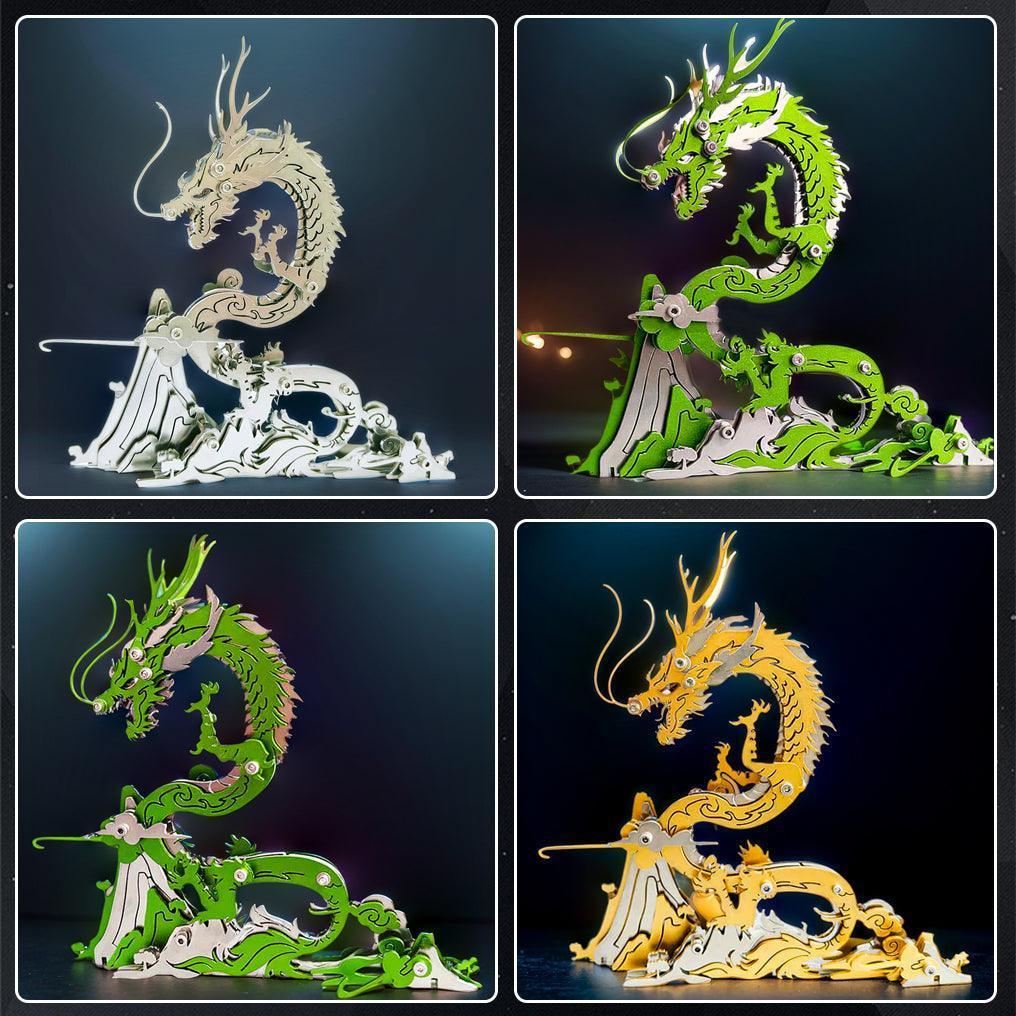 Estrelik™ | Dragon on the Mountain Mythical Creature Model Kit