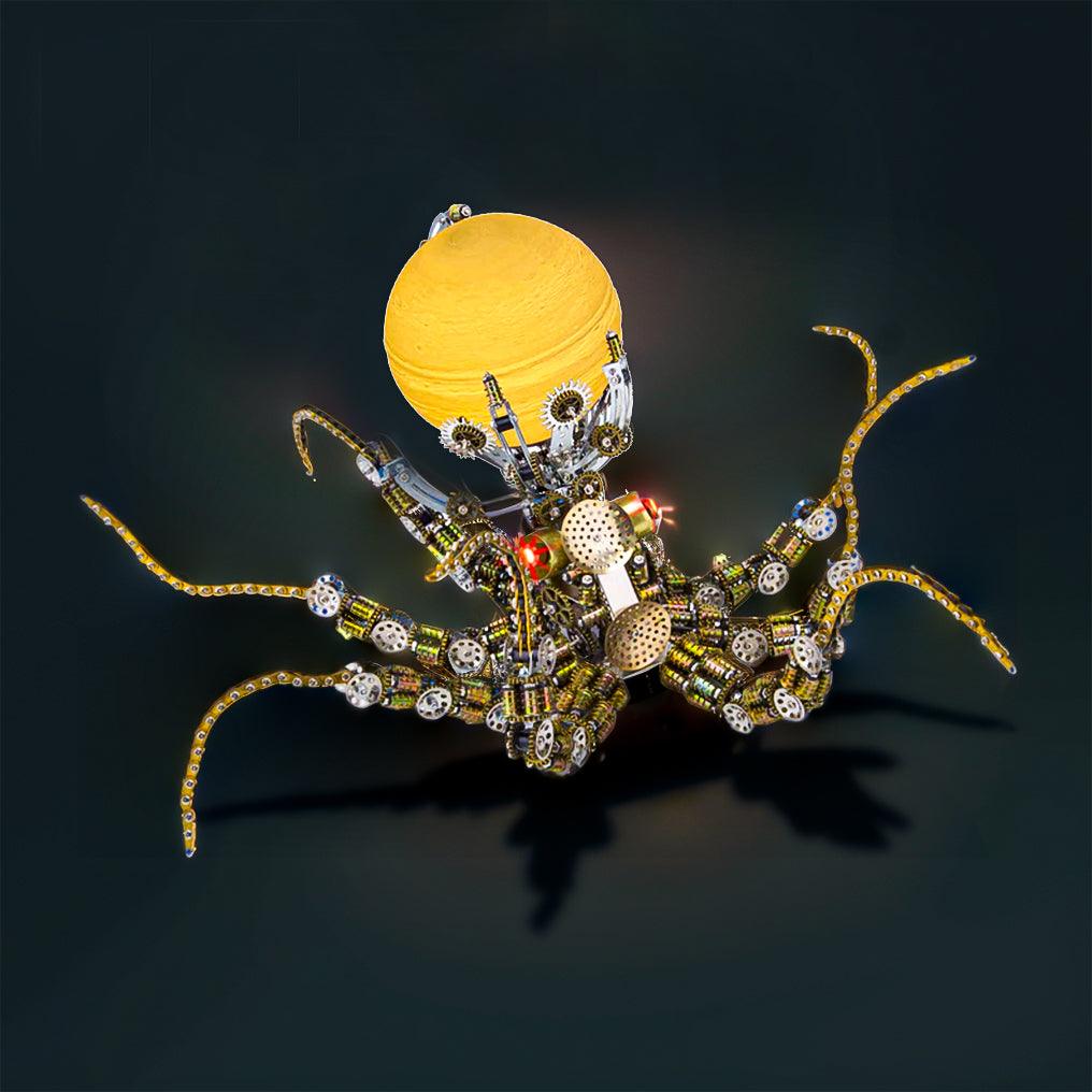 Estrelik™ | Galactic Kraken 3D Metal Steampunk Puzzle