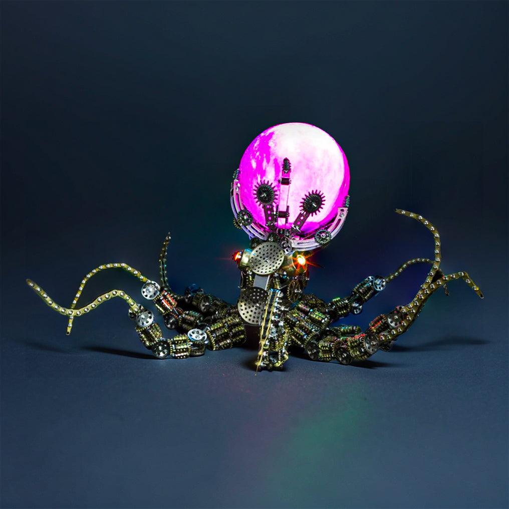 Estrelik™ | Galactic Kraken 3D Metal Steampunk Puzzle