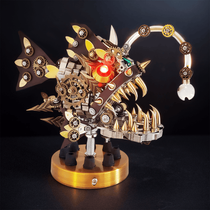 Estrelik™ | DIY 3D Mechanical Anglefish Metal Model Puzzles Building Block Set 1064PCS+