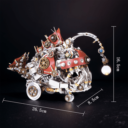 Estrelik™ | DIY 3D Mechanical Anglefish Metal Model Puzzles Building Block Set 1064PCS+