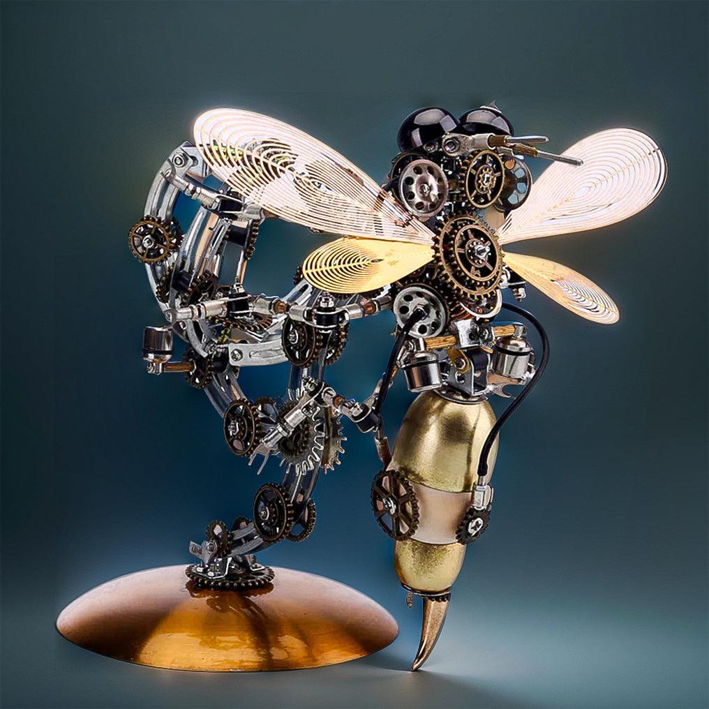Estrelik™ | Luminous Steampunk Wasp Mechanical Model Kit