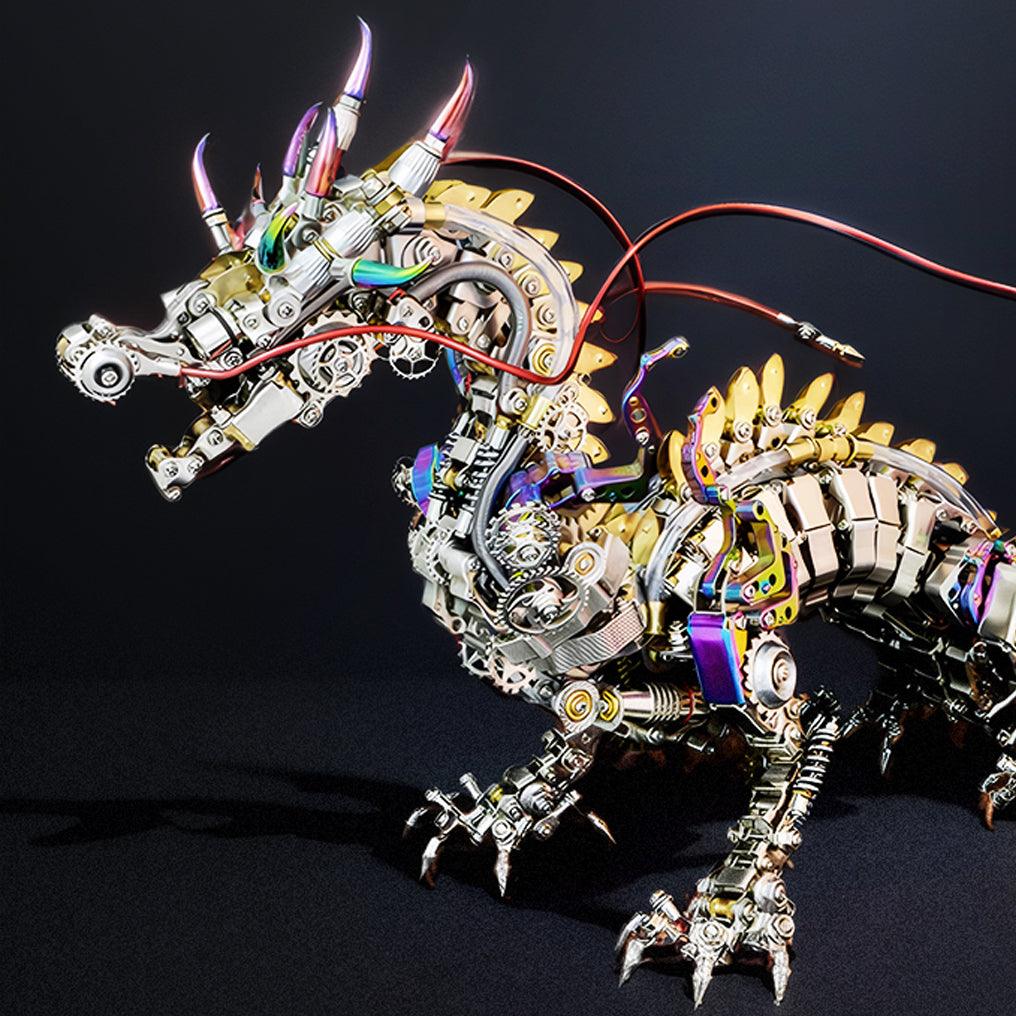 Estrelik™ | Imperial Dragon Master - 3D Metal Mechanical Dragon DIY Assembly Model Kit