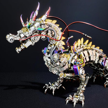 Estrelik™ | Imperial Dragon Master - 3D Metal Mechanical Dragon DIY Assembly Model Kit
