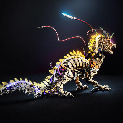 Estrelik™ | Imperial Dragon Master - 3D Metal Mechanical Dragon DIY Assembly Model Kit