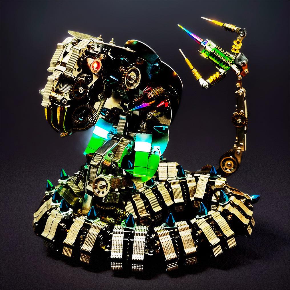 Estrelik™ | Lifelike Mechanical Cobra 3D Metal DIY Model Kit