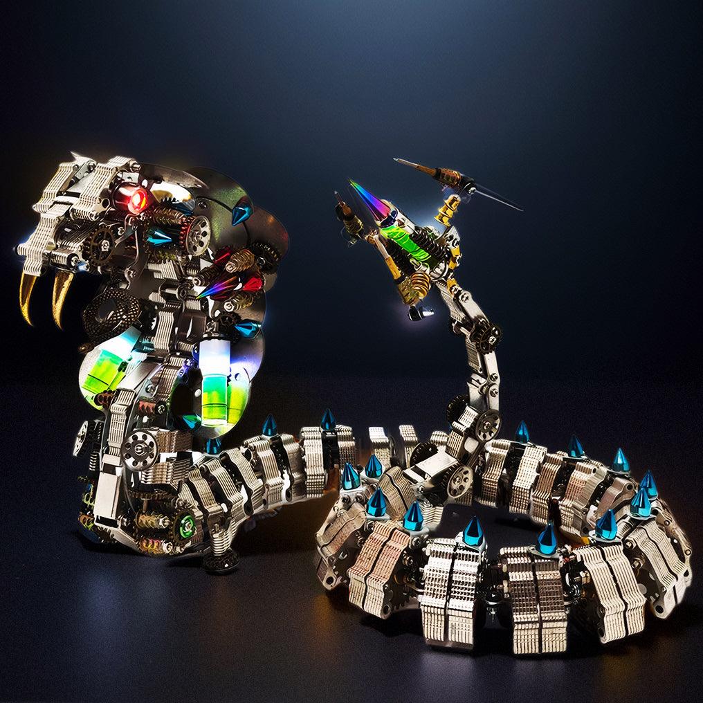 Estrelik™ | Lifelike Mechanical Cobra 3D Metal DIY Model Kit