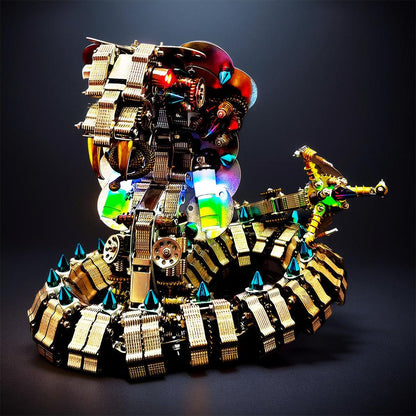 Estrelik™ | Lifelike Mechanical Cobra 3D Metal DIY Model Kit