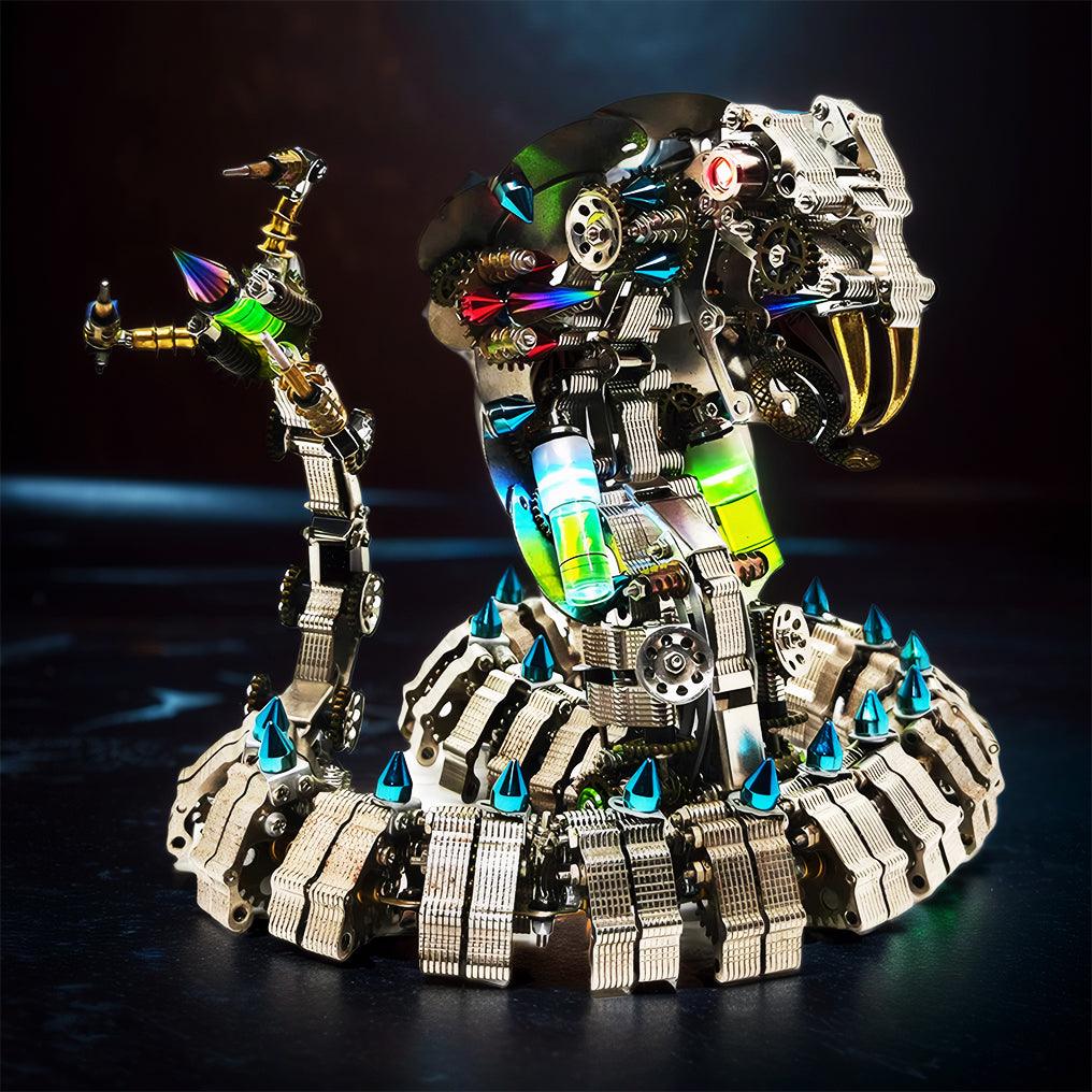 Estrelik™ | Lifelike Mechanical Cobra 3D Metal DIY Model Kit