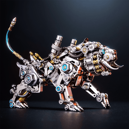 Estrelik™ | DIY 3D Metal Model Bengal Tiger Kit Puzzles Building Block Set Toys