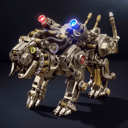 Estrelik™ | DIY 3D Metal Model Bengal Tiger Kit Puzzles Building Block Set Toys