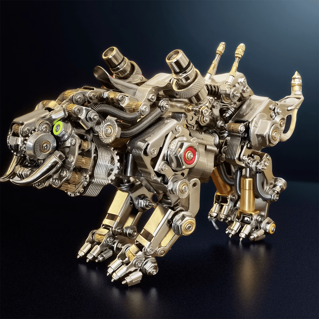 Estrelik™ | DIY 3D Metal Model Bengal Tiger Kit Puzzles Building Block Set Toys
