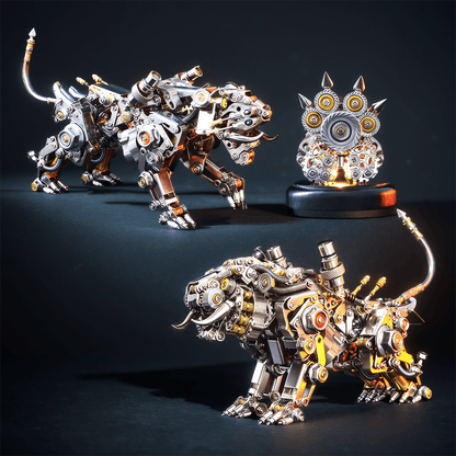 Estrelik™ | DIY 3D Metal Model Bengal Tiger Kit Puzzles Building Block Set Toys