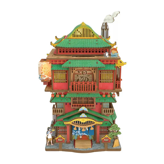 Estrelik™ | 3D Wooden Puzzle Onsen Saga Miniature kit