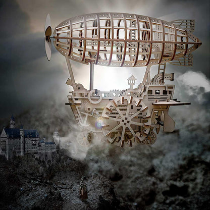 Estrelik™ | Celestial Navigator - Mechanical Steampunk Airship Model