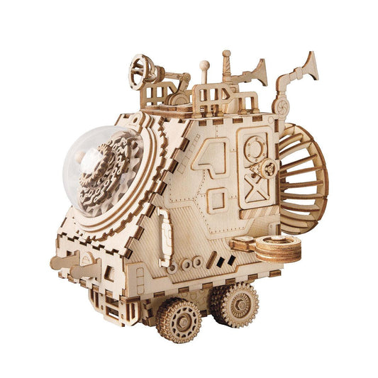 Estrelik™ | Cosmic Voyager - Steampunk Spaceship Music Box Kit