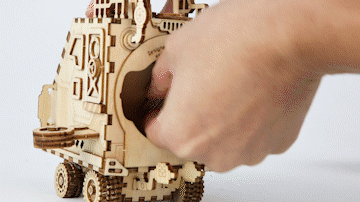 Estrelik™ | Cosmic Voyager - Steampunk Spaceship Music Box Kit