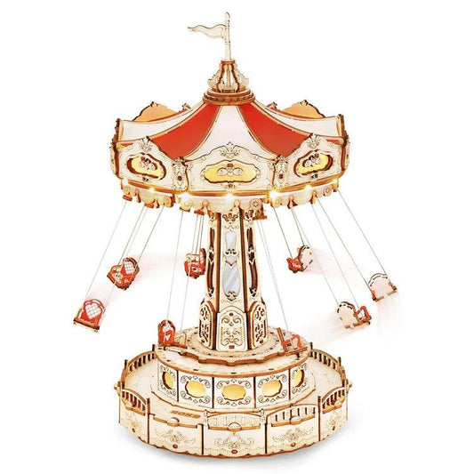 Estrelik™ | Enchanted Carousel Swing Ride Music Box