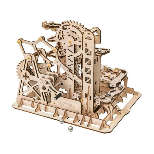 Estrelik™ | Fortress Marble Cascader - 3D Wooden Puzzle