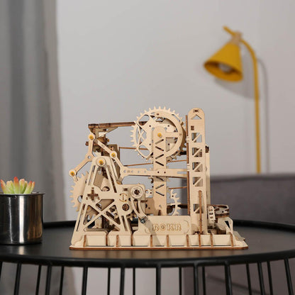 Estrelik™ | Fortress Marble Cascader - 3D Wooden Puzzle