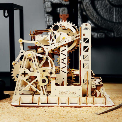 Estrelik™ | Fortress Marble Cascader - 3D Wooden Puzzle