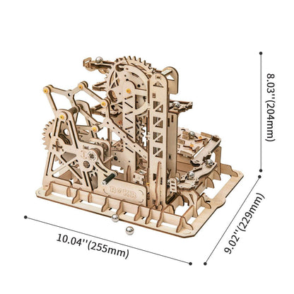Estrelik™ | Fortress Marble Cascader - 3D Wooden Puzzle