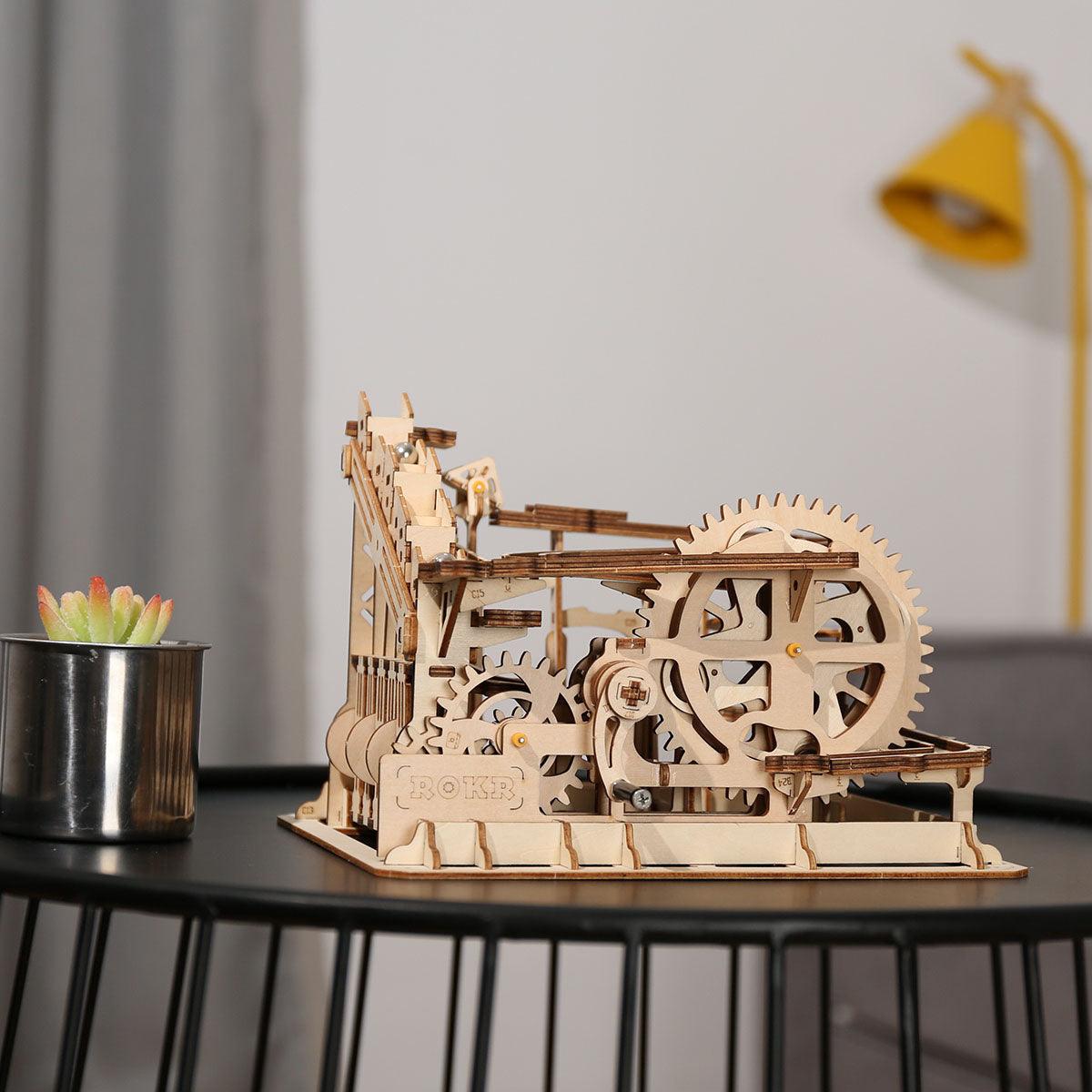Estrelik™ | Funnel Parkour - 3D Wooden Puzzle Marbel Run