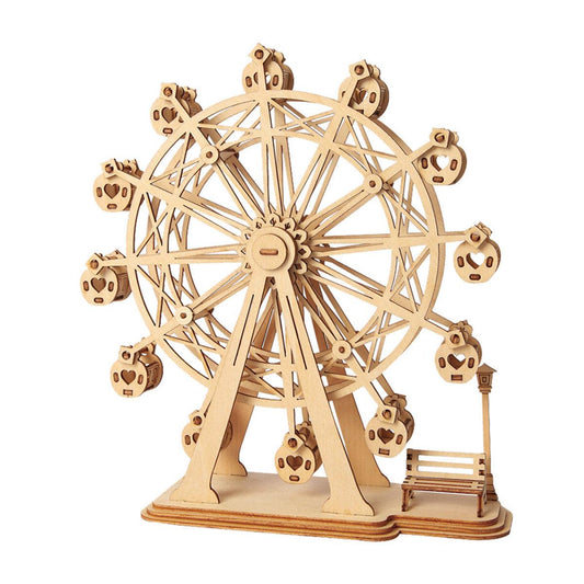 Estrelik™ | Grand Ferris Wheel 3D Wooden Puzzle