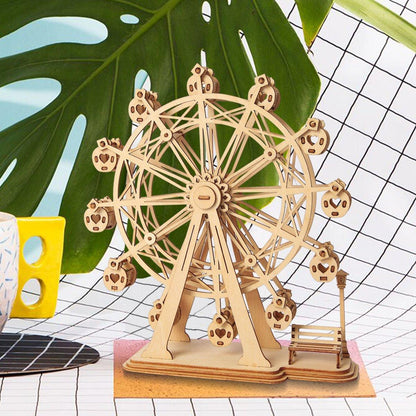Estrelik™ | Grand Ferris Wheel 3D Wooden Puzzle