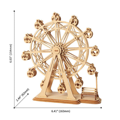 Estrelik™ | Grand Ferris Wheel 3D Wooden Puzzle