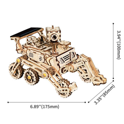 Estrelik™ | Harbinger Rover - Solar-Powered Mars Exploration Model Kit
