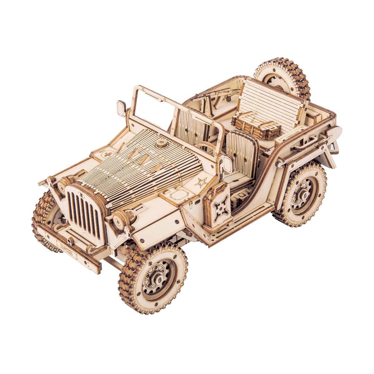 Estrelik™ | Heritage Roadster - Premium Wooden Car Model Kit