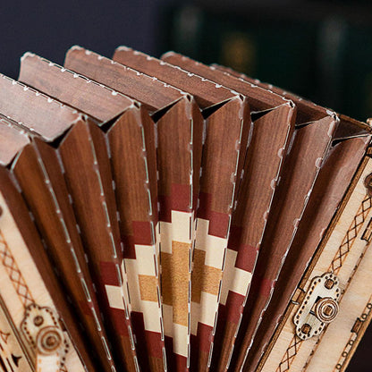 Estrelik™ | Melodic Accordion - Musical Wooden Model Kit