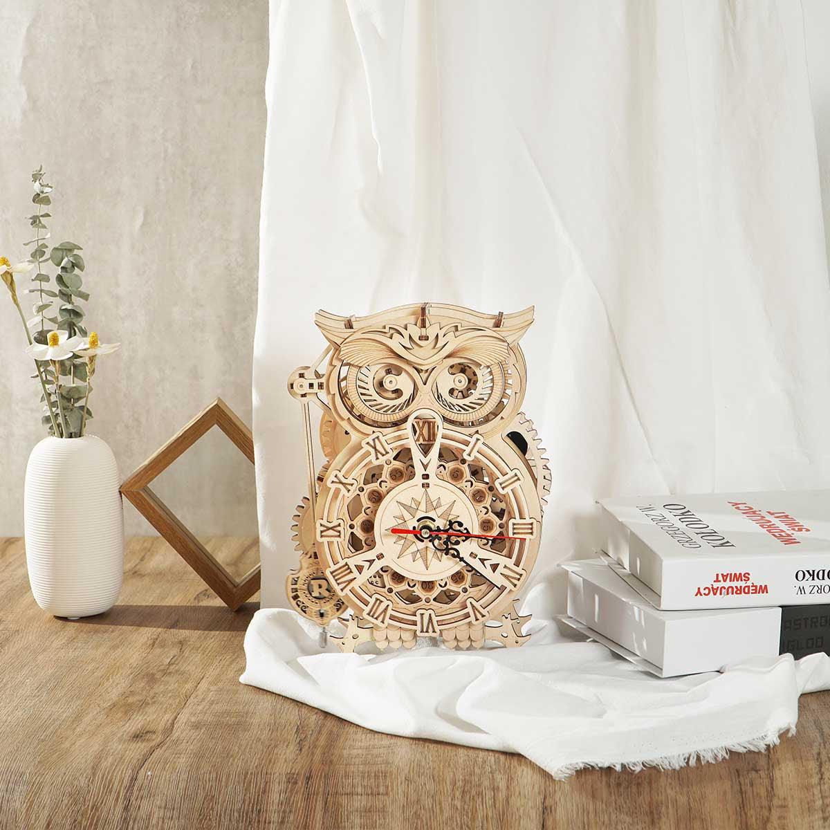 Estrelik™ | Nightwatch Owl Mechanical Timer Clock