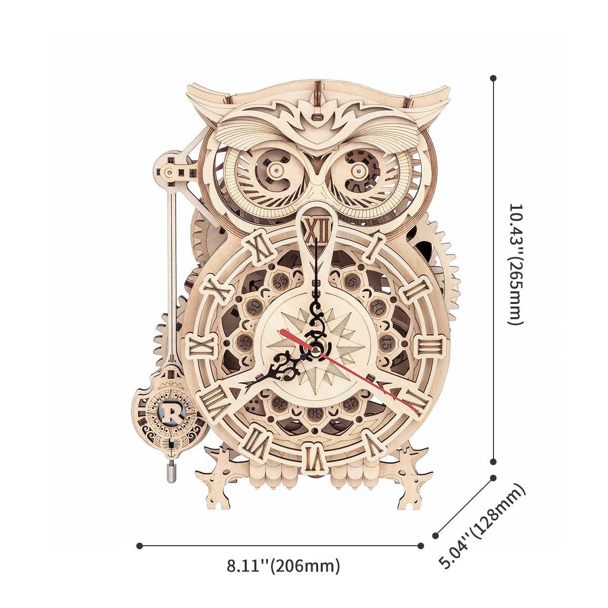 Estrelik™ | Nightwatch Owl Mechanical Timer Clock