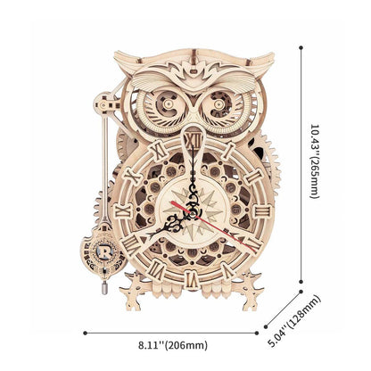 Estrelik™ | Nightwatch Owl Mechanical Timer Clock