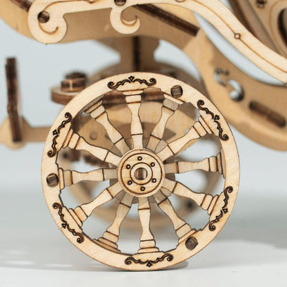 Estrelik™ | Pumpkin Carriage 3D Wooden Puzzle