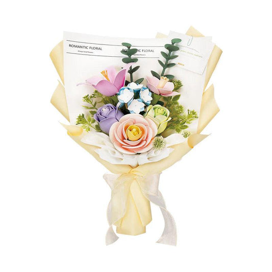 Estrelik™ | Romantic Floral Bouquet DIY 3D Puzzle