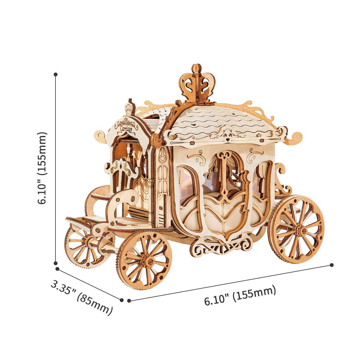Estrelik™ | Royal Carriage - Vintage 3D Wooden Model Kit