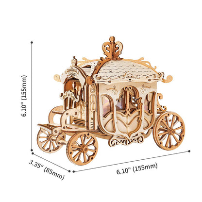 Estrelik™ | Royal Carriage - Vintage 3D Wooden Model Kit