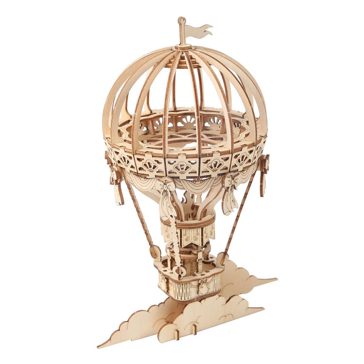 Estrelik™ | Skyward Adventure - DIY Wooden Hot Air Balloon Kit