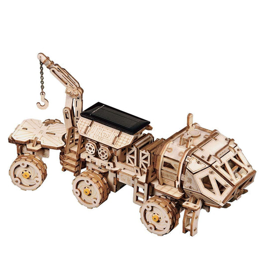 Estrelik™ | Solar Explorer Rover - Educational STEM Wooden Model Kit